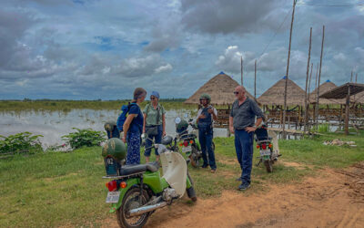 Village Tours & monk blessing by Scooter